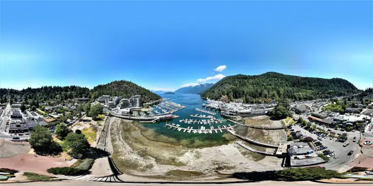 British Columbia ferry town